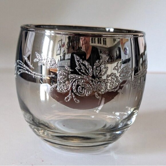 MCM Set Of 6 Dorothy Thorpe Whiskey Brandy Glass Tumbler+ 6 Shots Sandblasted - Picture 7 of 15